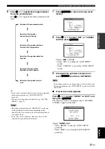 Предварительный просмотр 35 страницы Yamaha RX-V1900 Owner'S Manual