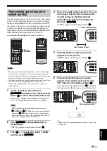 Предварительный просмотр 89 страницы Yamaha RX-V1900 Owner'S Manual