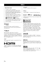 Preview for 8 page of Yamaha RX-V1900BL Owner'S Manual