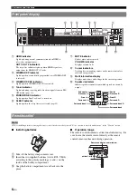 Preview for 10 page of Yamaha RX-V2065 - AV Network Receiver Owner'S Manual