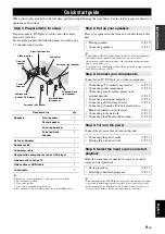 Preview for 13 page of Yamaha RX-V2065 - AV Network Receiver Owner'S Manual