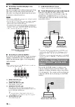 Preview for 22 page of Yamaha RX-V2065 - AV Network Receiver Owner'S Manual