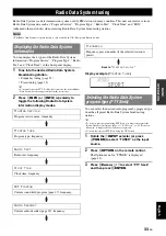 Preview for 37 page of Yamaha RX-V2065 - AV Network Receiver Owner'S Manual