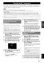 Preview for 41 page of Yamaha RX-V2065 - AV Network Receiver Owner'S Manual