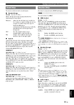 Preview for 55 page of Yamaha RX-V2065 - AV Network Receiver Owner'S Manual