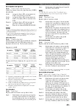 Preview for 139 page of Yamaha RX-V2065 - AV Network Receiver Owner'S Manual