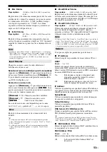 Preview for 143 page of Yamaha RX-V2065 - AV Network Receiver Owner'S Manual