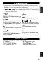 Preview for 179 page of Yamaha RX-V2065 - AV Network Receiver Owner'S Manual