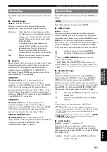 Preview for 227 page of Yamaha RX-V2065 - AV Network Receiver Owner'S Manual