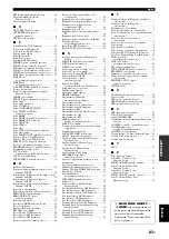 Preview for 259 page of Yamaha RX-V2065 - AV Network Receiver Owner'S Manual