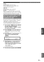 Preview for 307 page of Yamaha RX-V2065 - AV Network Receiver Owner'S Manual