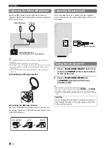 Preview for 24 page of Yamaha RX-V2065BL Owner'S Manual