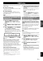 Preview for 35 page of Yamaha RX-V2065BL Owner'S Manual