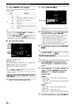 Preview for 56 page of Yamaha RX-V2065BL Owner'S Manual