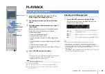 Preview for 60 page of Yamaha RX-V2073 Owner'S Manual