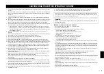 Preview for 3 page of Yamaha RX-V2083 Quick Start Manual