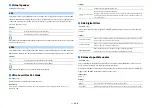 Предварительный просмотр 138 страницы Yamaha RX-V2085 Owner'S Manual