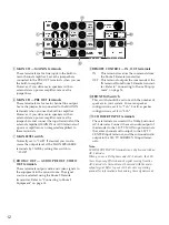 Preview for 12 page of Yamaha RX-V2090 Owner'S Manual