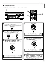 Preview for 35 page of Yamaha RX-V2095 Owner'S Manual