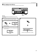 Preview for 51 page of Yamaha RX-V2095 Owner'S Manual