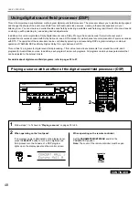 Preview for 52 page of Yamaha RX-V2095 Owner'S Manual