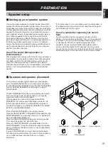 Preview for 15 page of Yamaha RX V2095RDS Owner'S Manual