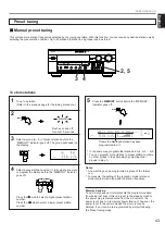 Preview for 45 page of Yamaha RX V2095RDS Owner'S Manual