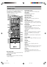 Preview for 10 page of Yamaha RX-V2200 Owner'S Manual