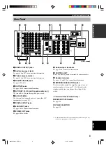 Preview for 13 page of Yamaha RX-V2200 Owner'S Manual