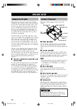 Preview for 14 page of Yamaha RX-V2200 Owner'S Manual