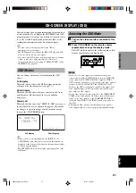 Preview for 25 page of Yamaha RX-V2200 Owner'S Manual