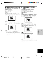 Preview for 61 page of Yamaha RX-V2200 Owner'S Manual