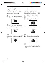 Preview for 62 page of Yamaha RX-V2200 Owner'S Manual