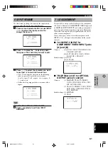 Preview for 65 page of Yamaha RX-V2200 Owner'S Manual