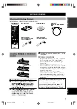 Preview for 7 page of Yamaha RX-V2300 Owner'S Manual