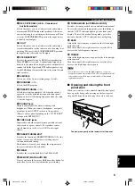 Preview for 9 page of Yamaha RX-V2300 Owner'S Manual