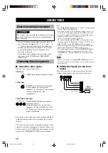 Preview for 18 page of Yamaha RX-V2300 Owner'S Manual