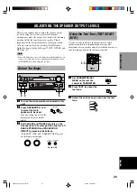 Preview for 29 page of Yamaha RX-V2300 Owner'S Manual