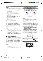 Preview for 36 page of Yamaha RX-V2300 Owner'S Manual