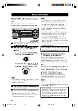 Preview for 46 page of Yamaha RX-V2300 Owner'S Manual