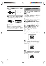 Preview for 62 page of Yamaha RX-V2300 Owner'S Manual