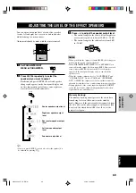 Preview for 73 page of Yamaha RX-V2300 Owner'S Manual