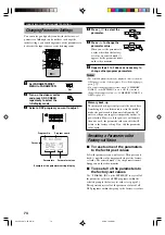 Preview for 78 page of Yamaha RX-V2300 Owner'S Manual