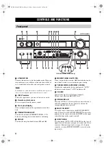 Preview for 8 page of Yamaha RX-V2400 Owner'S Manual