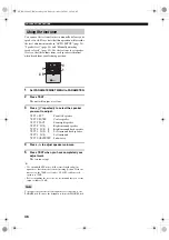 Preview for 50 page of Yamaha RX-V2400 Owner'S Manual