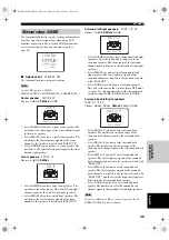 Preview for 53 page of Yamaha RX-V2400 Owner'S Manual