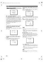 Предварительный просмотр 58 страницы Yamaha RX-V2400 Owner'S Manual