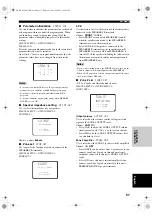 Preview for 61 page of Yamaha RX-V2400 Owner'S Manual