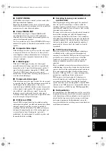 Предварительный просмотр 91 страницы Yamaha RX-V2400 Owner'S Manual