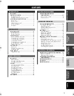 Preview for 3 page of Yamaha RX-V2400RDS Owner'S Manual